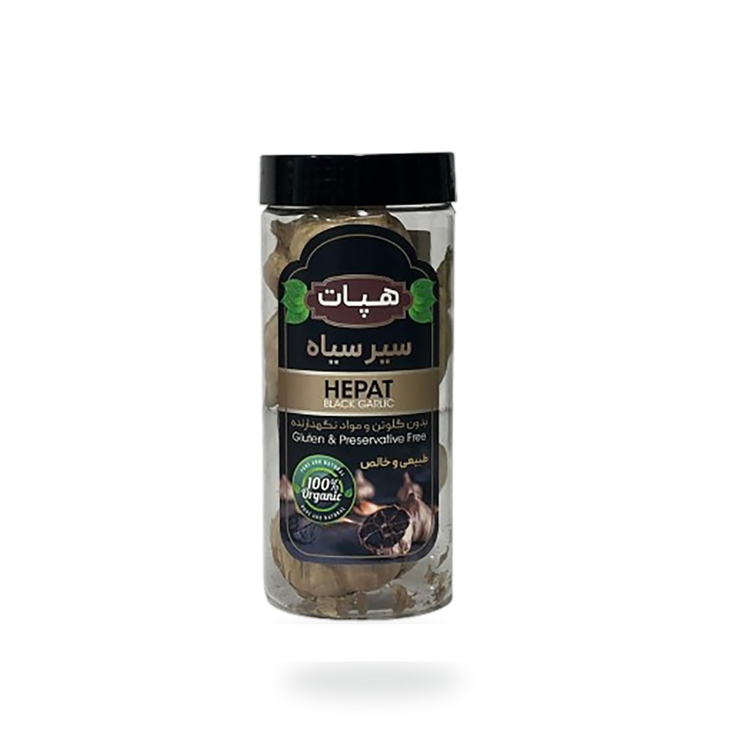 سیر سیاه هپات با ساختار یکنواخت و رنگ تیره کامل
